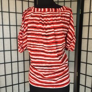 New York and Comapny Striped Blouse